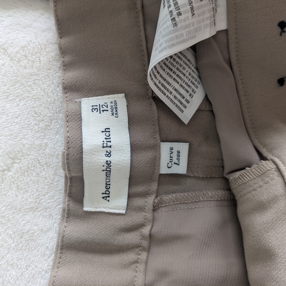 NWT A&F Harper Tailored Ultra Wide Leg Pant Size 12 - Picture 4 of 5